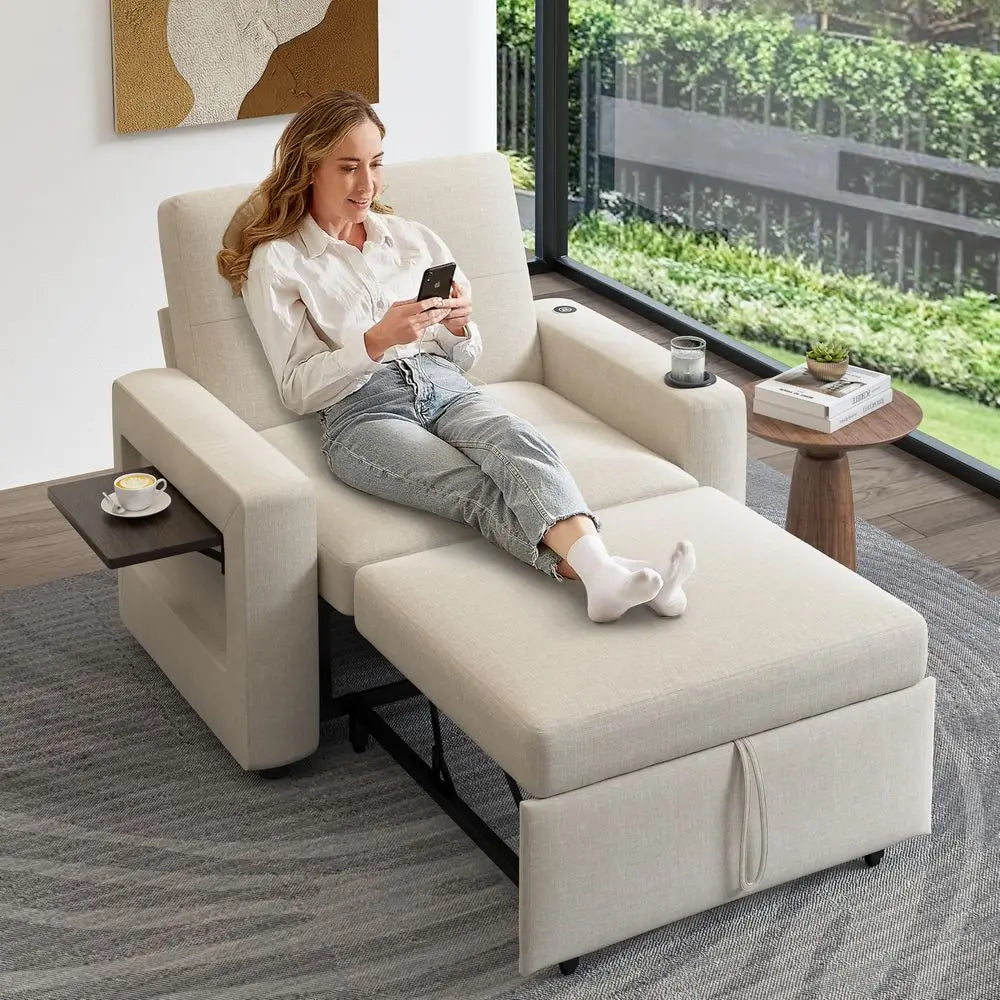 Oversized Sleeper Chair Bed 3in1 Convertible Sofa