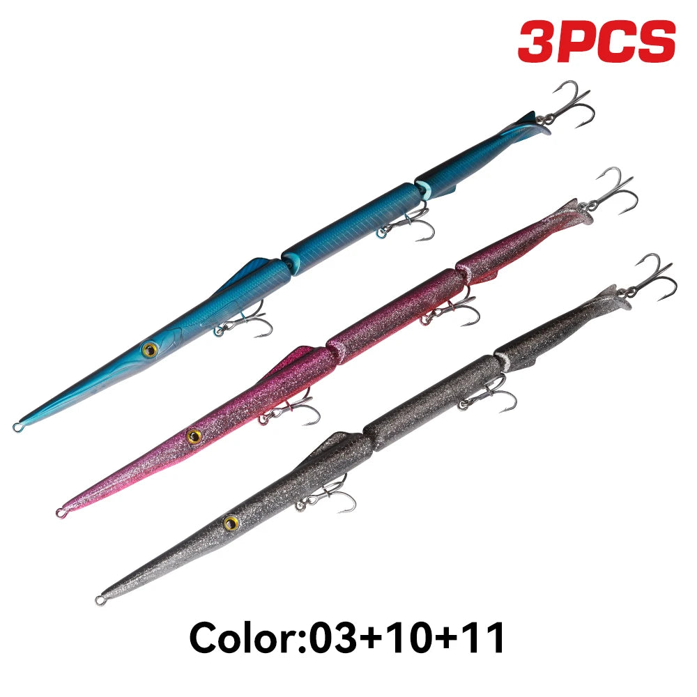 Artificial Jointed Sinking Fishing Lure For Freshwater And Saltwater
